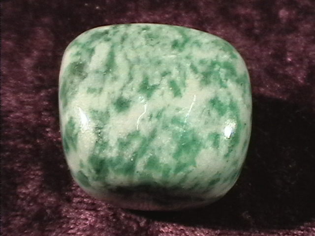 Tumbled Stone - Dalmatian Jade